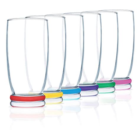 Buy Luminarc Sodo Cortina Rainbow Tumbler Set - 6 Pieces, Clear Online ...