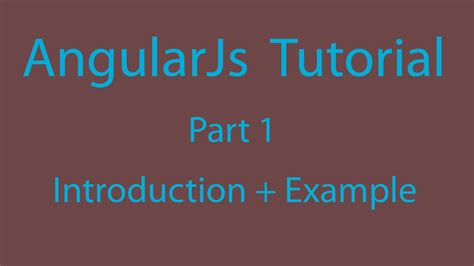 AngularJS Examples 的图像结果