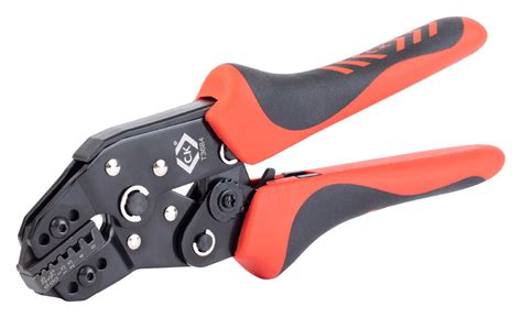 CK Tools T3684 Crimp Tool Ratchet 0.25-6mm2 Medium Bootlace Ferrules ...