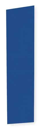Bradley End Panel For Slope Top Locker, D 15, Blue EPST-S1560-203 | Zoro