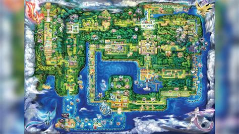 Pokemon Hoenn Map