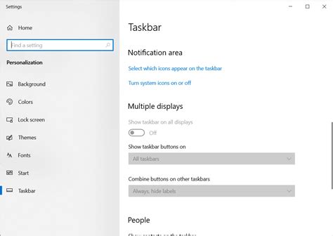 Image result for Setting Taskbar Icons