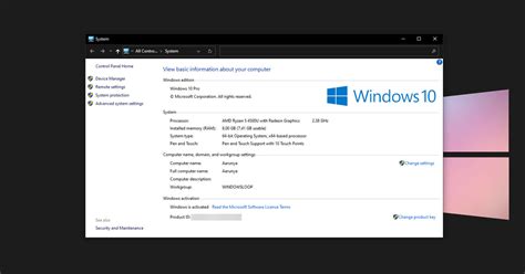 Open System Properties Menu 的图像结果