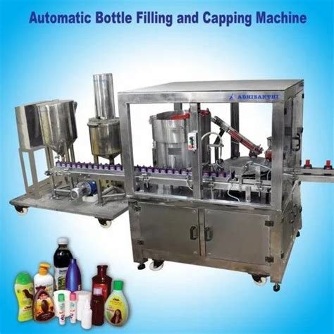 Bottle Filling & Capping Machine - Fully Automatic Oil Filling and ...