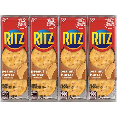 RITZ LUNCHBOX CRACKERS PEANUT BUTTER 1.38Z - Walmart.com