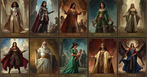 Image result for Character Archetype Chart