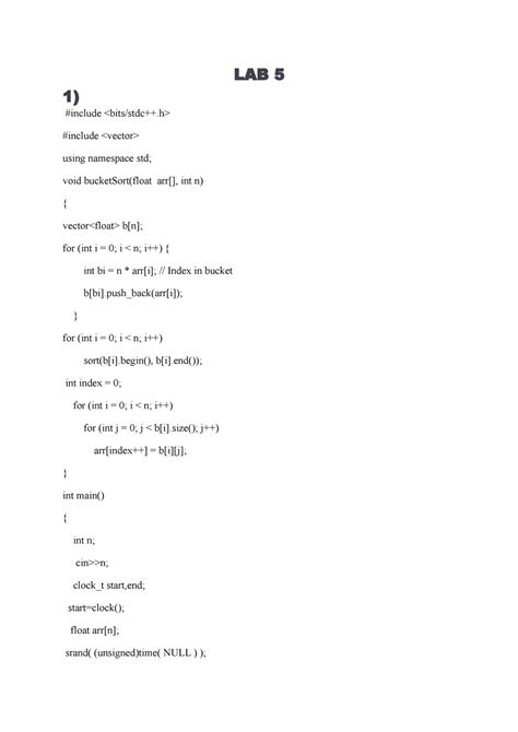 191b122 Program LAB 5 - LAB 5 1 ) #include #include using namespace std ...