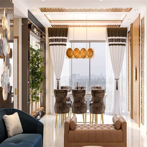 Mr. amit sharma's latest luxurious living cum dining room | mukundpur ...