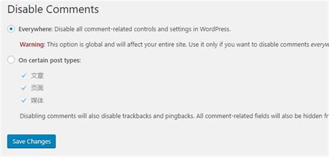 如何禁用WordPress评论留言功能 - 闪电博