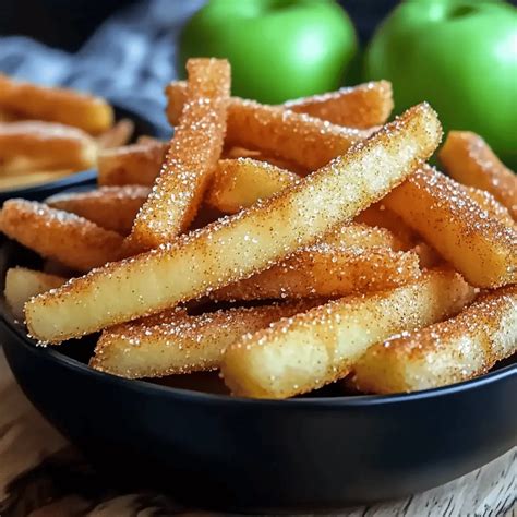 Irresistibly Crispy Air Fryer Apple Fries You'll Love
