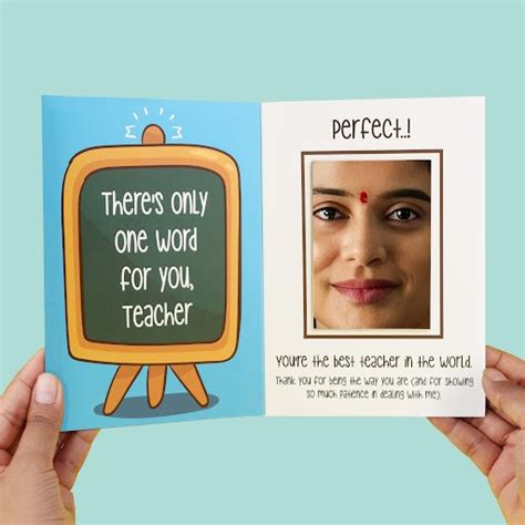Mirror Card Gift for Teachers – Oye Happy