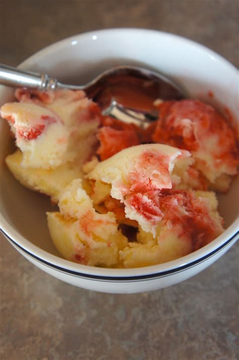 Savory Sweet and Satisfying: Piña Colada Ice Cream with Strawberry ...