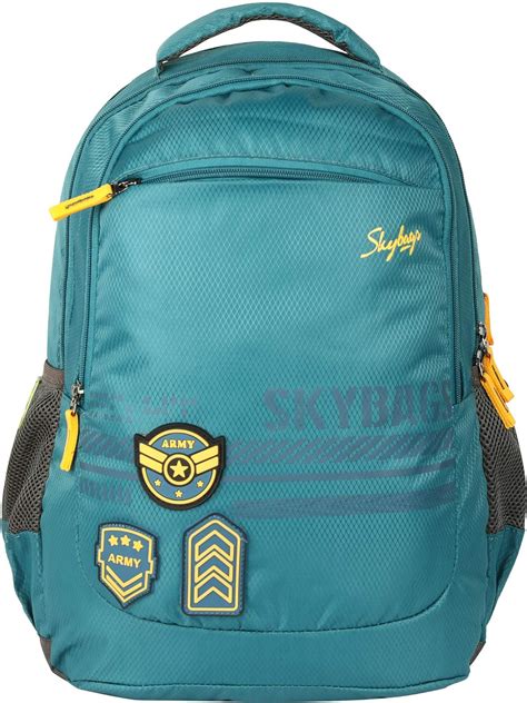 Buy Skybags Stream 35L Polyester Casual Backpack (Sea Blue) at Amazon.in