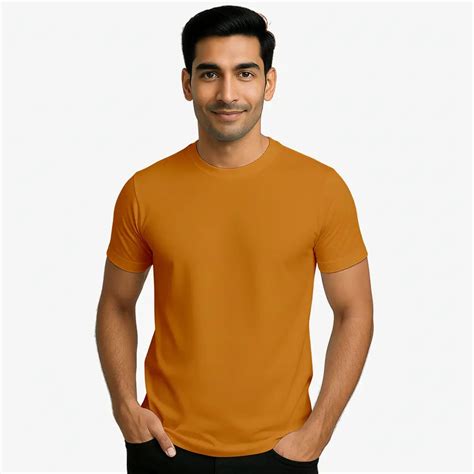 Men’s Supima Cotton Crew Neck Premium T-Shirts Online India – noo-brand.in