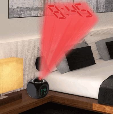 Alarm Clock With Projector – Repdox Store