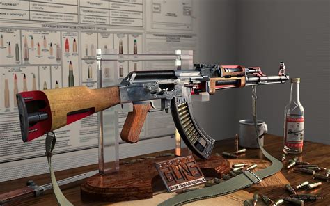 guns and ammo: AK 47 | russian ak 47 | kalashinkov | gold ak 47