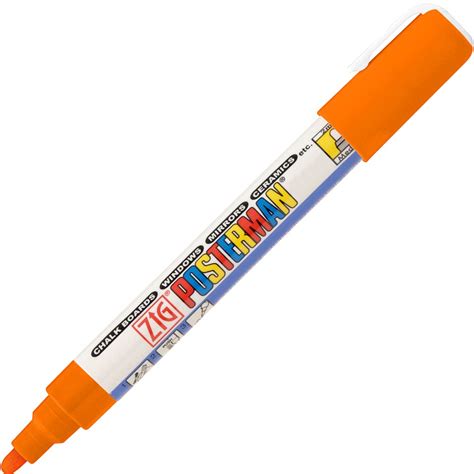 Zig Posterman Medium Orange 2MM Markers Effective On Surfaces Such As ...