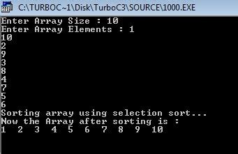 Image result for Selection Sort C++ Code