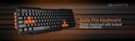 Amkette Xcite Pro Wired Keyboard