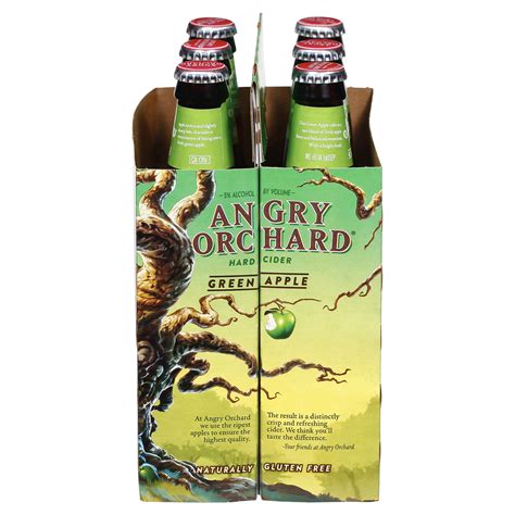 Angry Orchard Green Apple Cider 6pack Bottles 6 ct; 12 fl oz | Shipt
