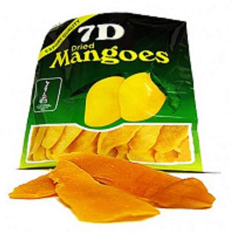 Calories in 7d Dried Mango calcount
