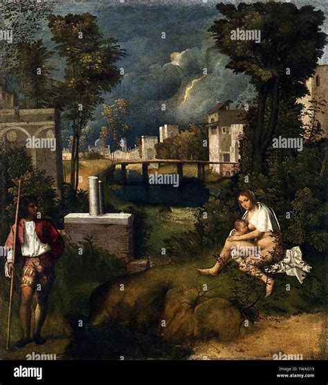 Giorgione the tempest hi-res stock photography and images - Alamy