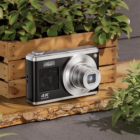 64MP 4K Digital Camera – Optical Zoom, Dual Screen, Selfie Mode, Beauty ...