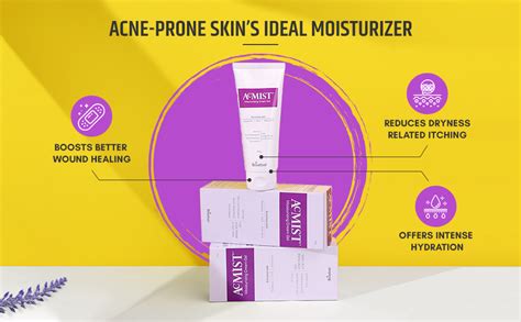 Brinton AcMist Moisturizing Cream Gel for Acne-Prone & Oily Skin | With ...