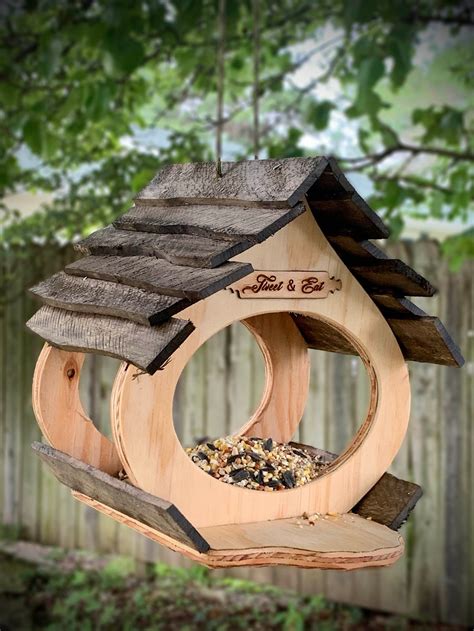Tweet & Eat Dome Natural Bird Feeder / Bird Feeder / Natural Bird ...