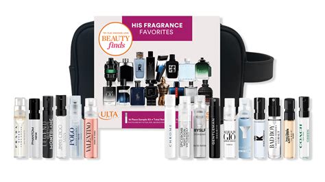 ULTA His Fragrance Favorites Sampler Kit: 16 Timeless Scents For The ...
