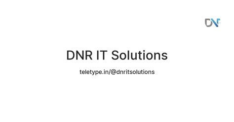 DNR IT Solutions — Teletype