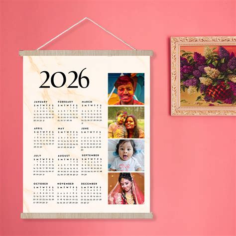 Customised Wall Hanging Calendar 2025-Photojaanic