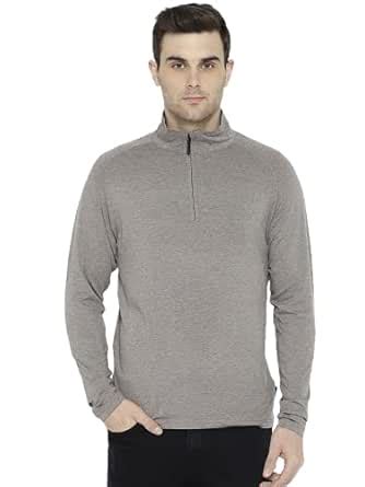 Dream of Glory Inc. Men's Regular Fit T-Shirt (DOGI-FS-ZIP-BROWNMEL-9XL ...