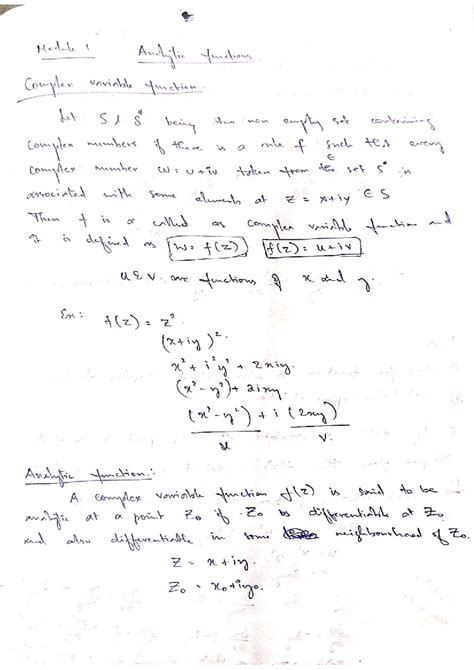 Image result for Analytic Functions Complex Variables