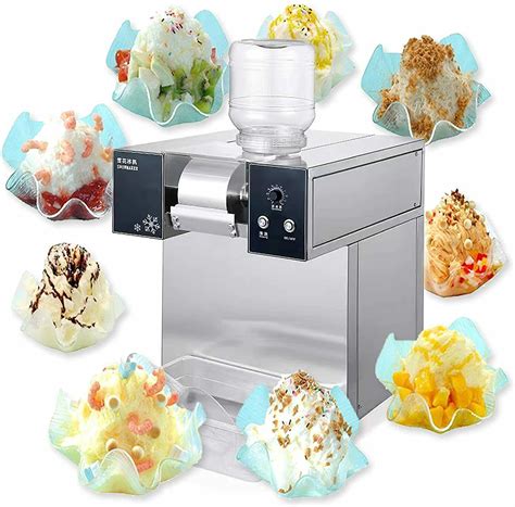 Fully Automatic Snow Flakes Ice Machine Korean Bingsu Machine ...