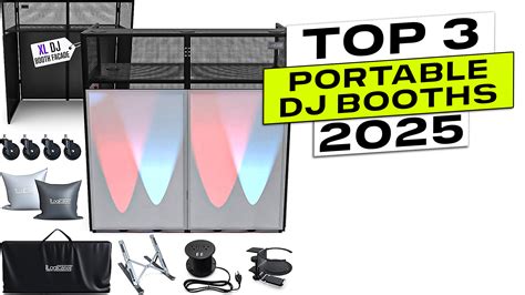 Top 3 BEST Portable DJ Booths - Top Pick 3