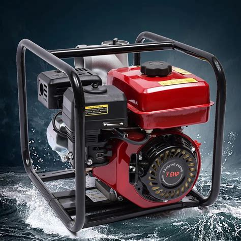 Buy Gas Gasoline Water Pump,3Inch 4Stroke Commercial Portable Water ...