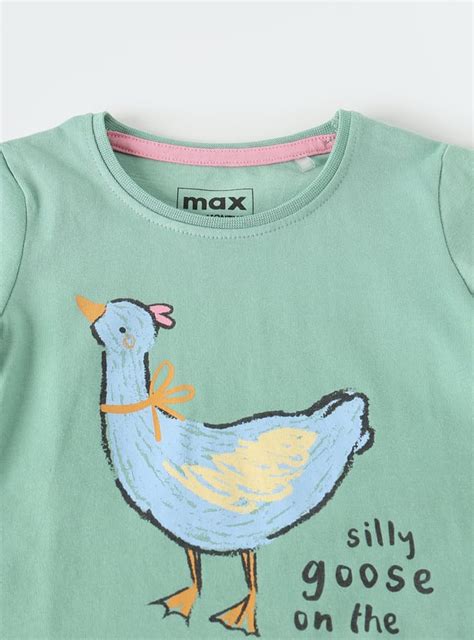 Buy Girls Graphic Print T-shirt Online at just Rs. 149.0 ...