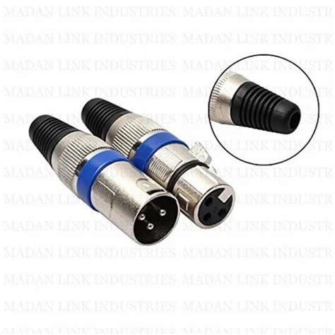 XLR CONNECTORS - XLR 3 PIN CONNECTOR Manufacturer from New Delhi