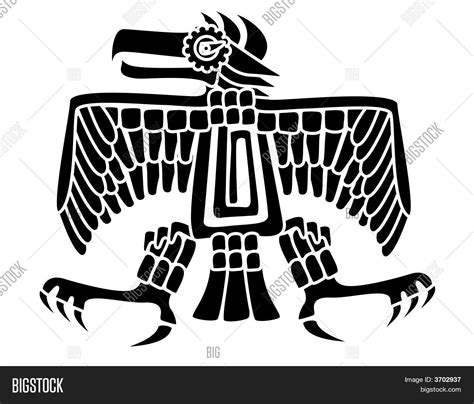 Aztec Eagle Stock Vector & Stock Photos | Bigstock