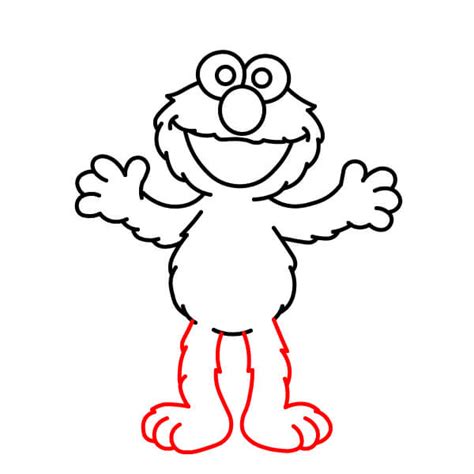 Elmo Drawing Tutorial 的图像结果