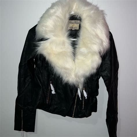 Leather jacket with fur – Artofit