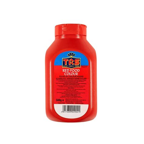 TRS RED FOOD COLOUR 500G - fooddepartmentshop.com