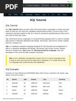 Image result for Basic SQL Tutorial PDF