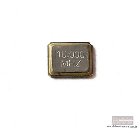 Cristal 16.000 MHZ - Eletronica Ceara