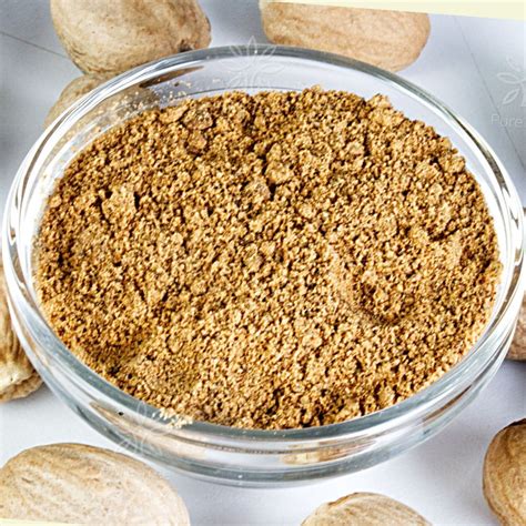Organic Nutmeg Powder | Grounded Jaiphal, Jathikai Powder - Pure Tree ...