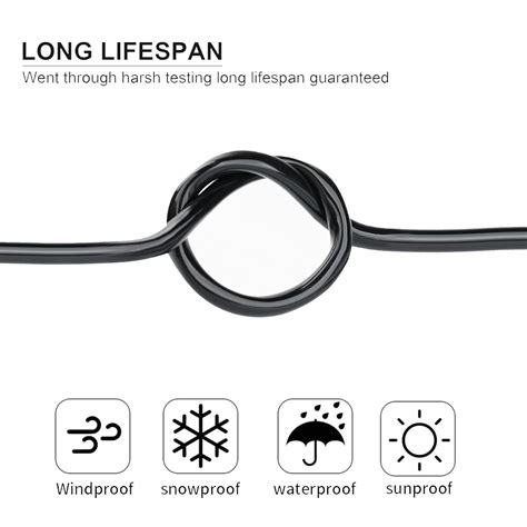 18 Gauge 2 Conductor Electrical Wire 100FT, UL 2464 18 AWG 2 Wire Cable ...