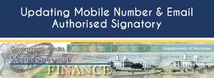 GST: How to update Mobile Number & Email of Authorized Signatory