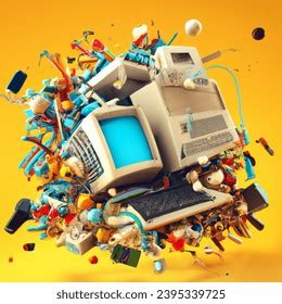 Image result for Retro Computer Exploding