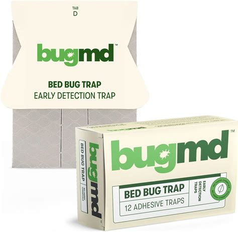 BugMD - Bed Bug Traps 12 Pack - Interceptors, Bed India | Ubuy